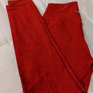 ZYIA Red Snowflake Hi-Rise 7/8 24"